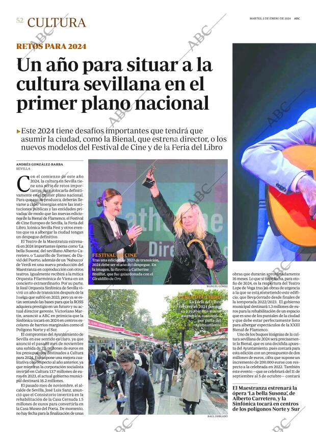 ABC SEVILLA 02-01-2024 página 52
