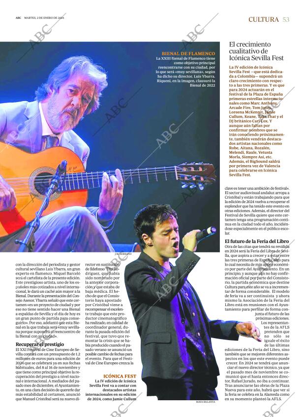 ABC SEVILLA 02-01-2024 página 53