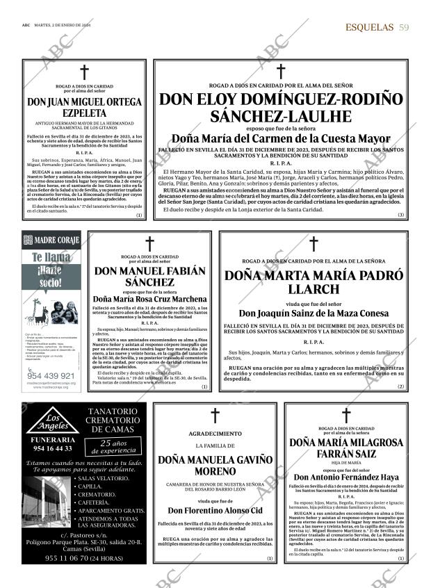 ABC SEVILLA 02-01-2024 página 59