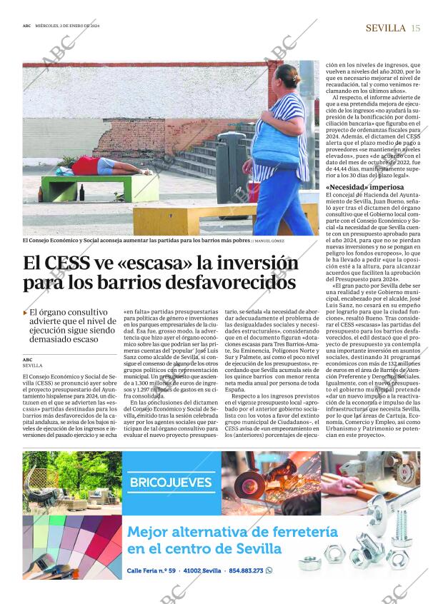 ABC SEVILLA 03-01-2024 página 15