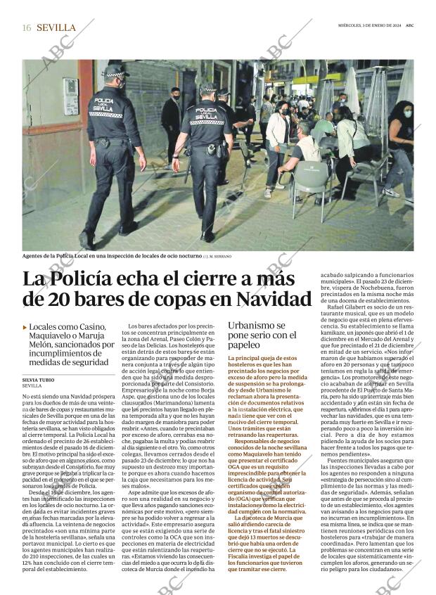 ABC SEVILLA 03-01-2024 página 16