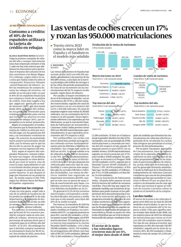 ABC SEVILLA 03-01-2024 página 44