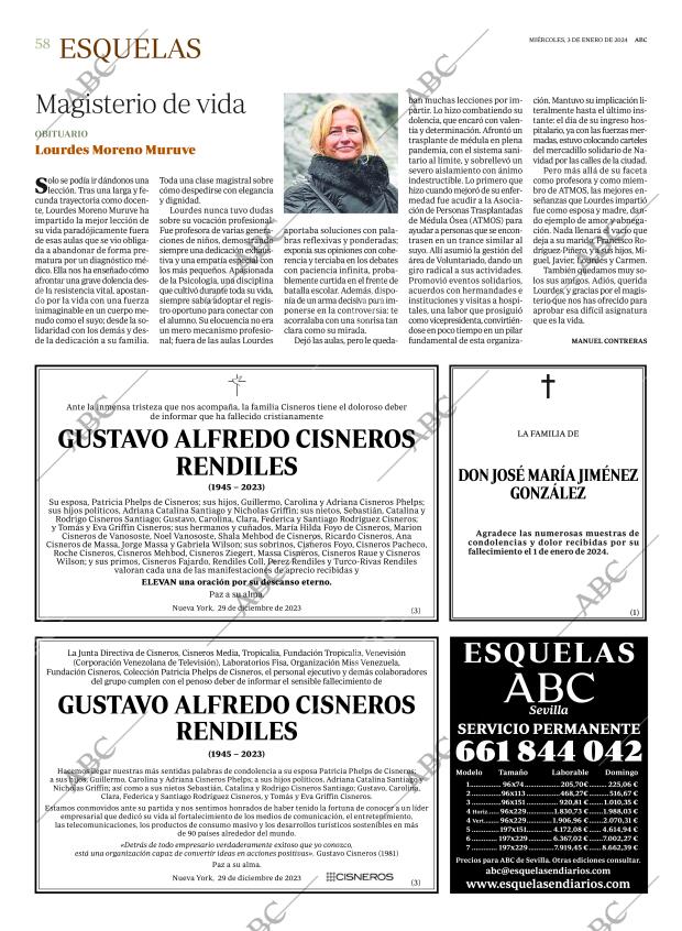 ABC SEVILLA 03-01-2024 página 58