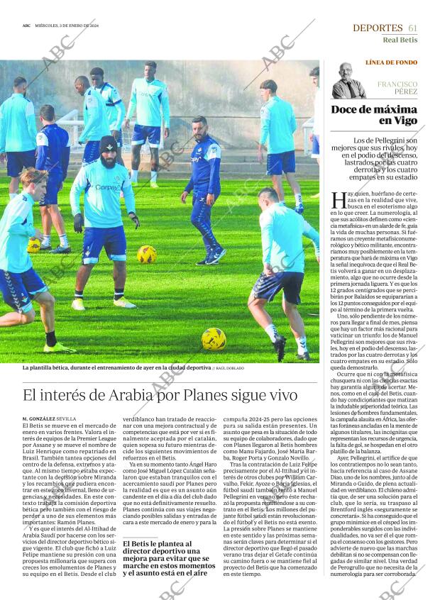 ABC SEVILLA 03-01-2024 página 61