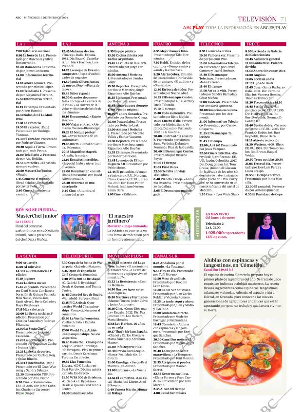ABC SEVILLA 03-01-2024 página 71