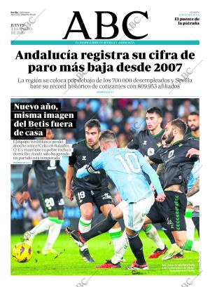 ABC SEVILLA 04-01-2024 página 1