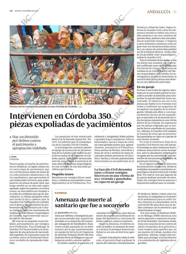 ABC SEVILLA 04-01-2024 página 31