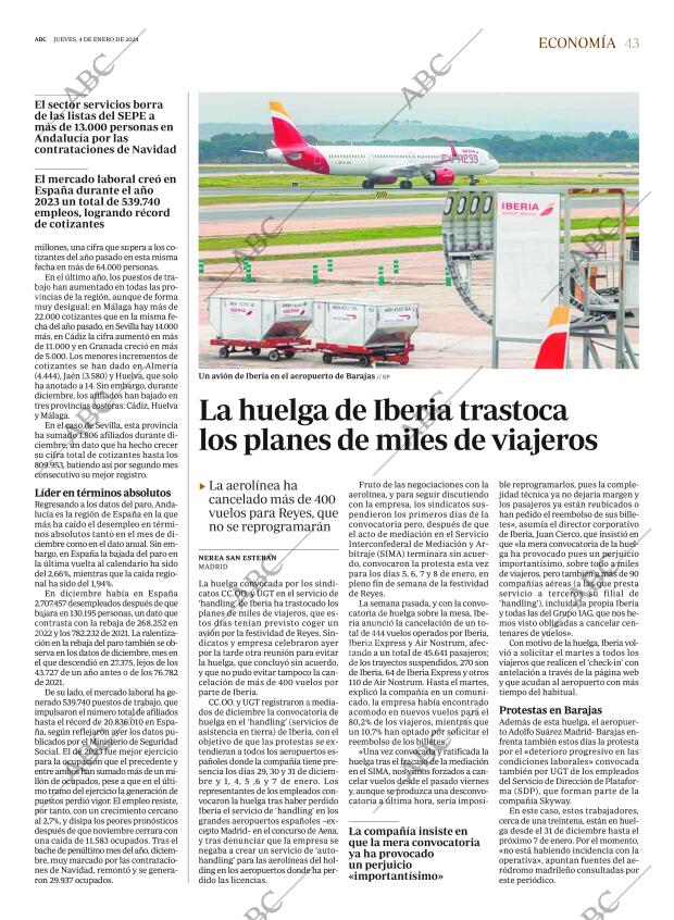 ABC SEVILLA 04-01-2024 página 43