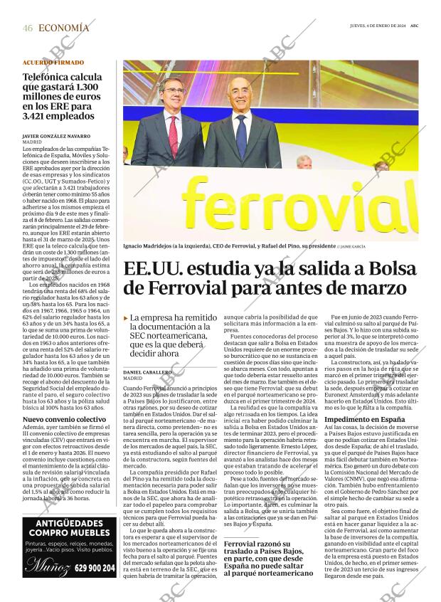 ABC SEVILLA 04-01-2024 página 46