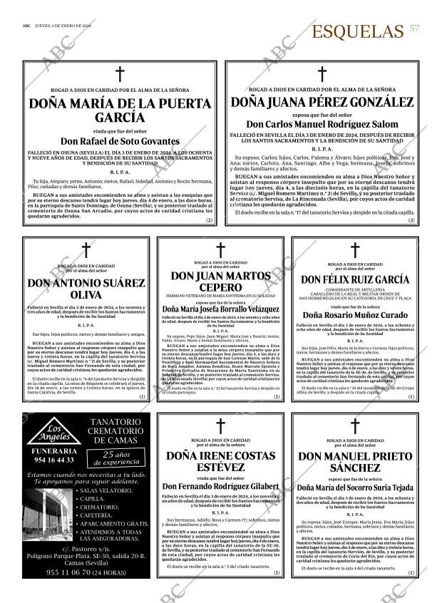 ABC SEVILLA 04-01-2024 página 57