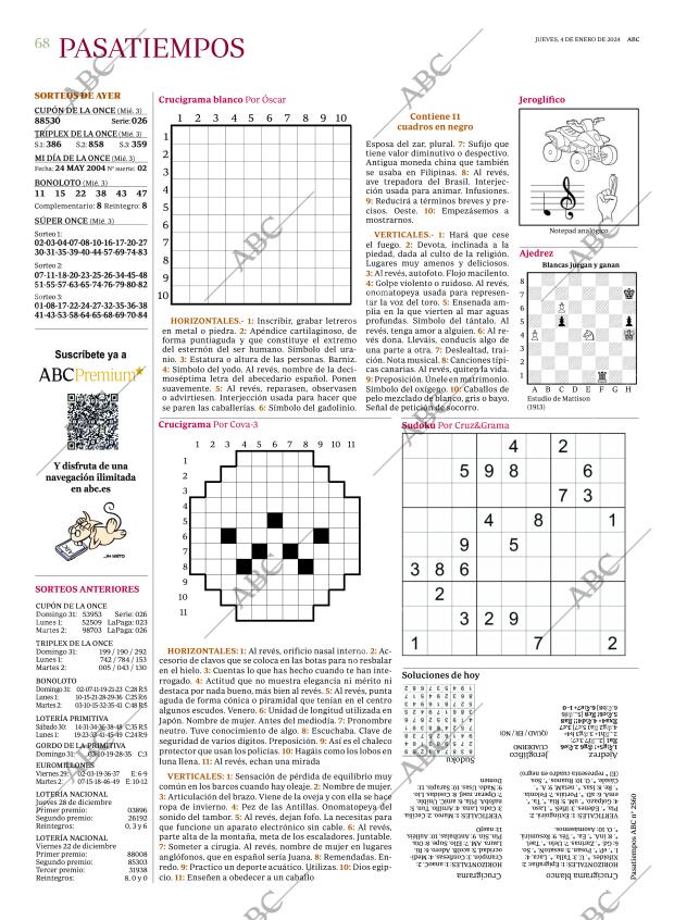 ABC SEVILLA 04-01-2024 página 68