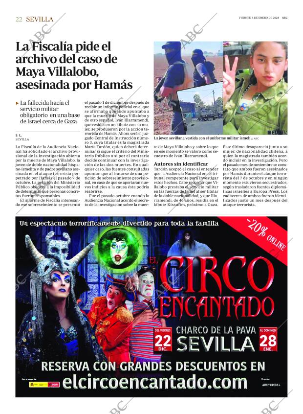 ABC SEVILLA 05-01-2024 página 22