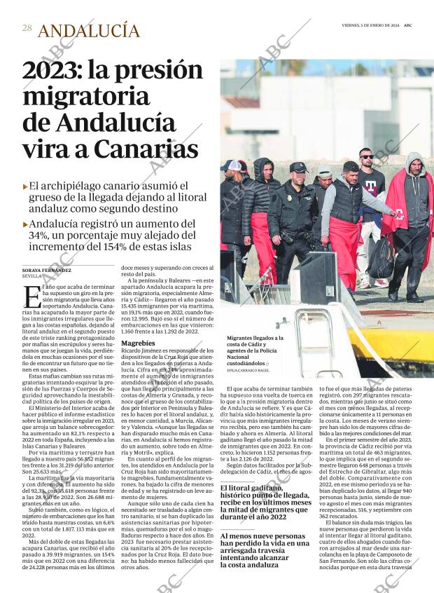 ABC SEVILLA 05-01-2024 página 28