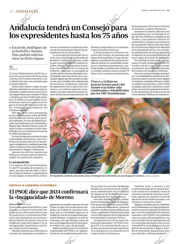ABC SEVILLA 05-01-2024 página 30