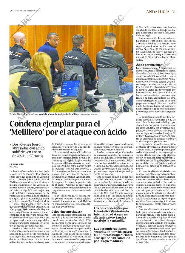 ABC SEVILLA 05-01-2024 página 31
