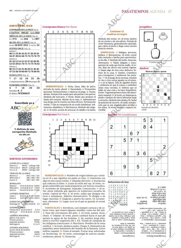 ABC MADRID 06-01-2024 página 47