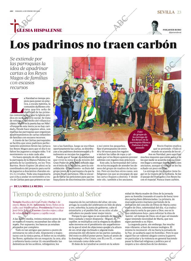 ABC SEVILLA 06-01-2024 página 23