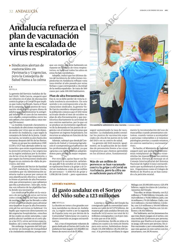 ABC SEVILLA 06-01-2024 página 32