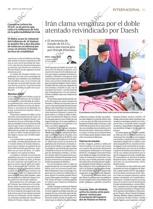 ABC SEVILLA 06-01-2024 página 45
