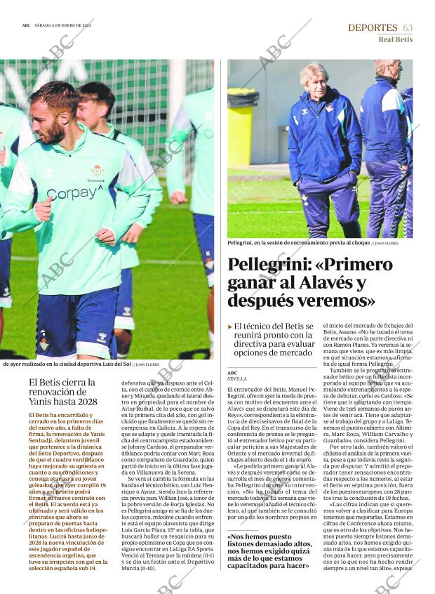 ABC SEVILLA 06-01-2024 página 63