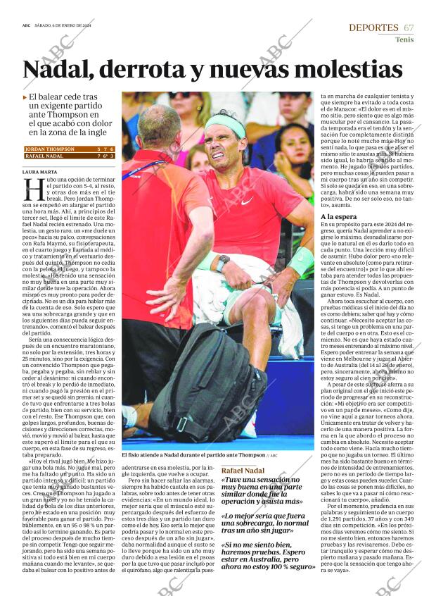 ABC SEVILLA 06-01-2024 página 67