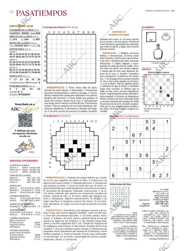 ABC SEVILLA 06-01-2024 página 68