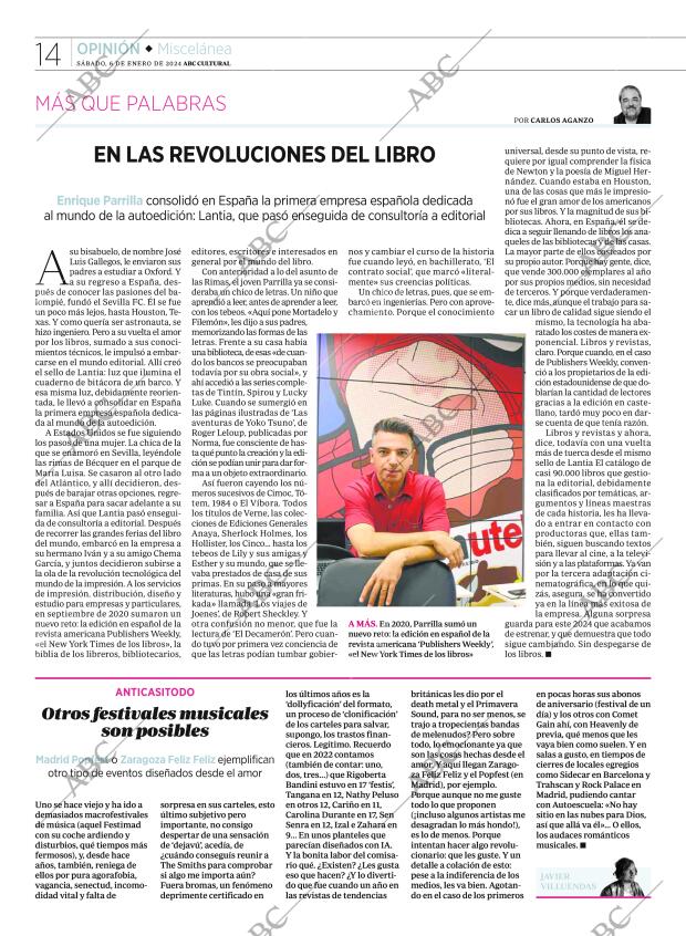 CULTURAL MADRID 06-01-2024 página 14