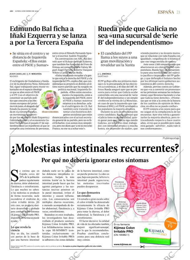 ABC MADRID 08-01-2024 página 21