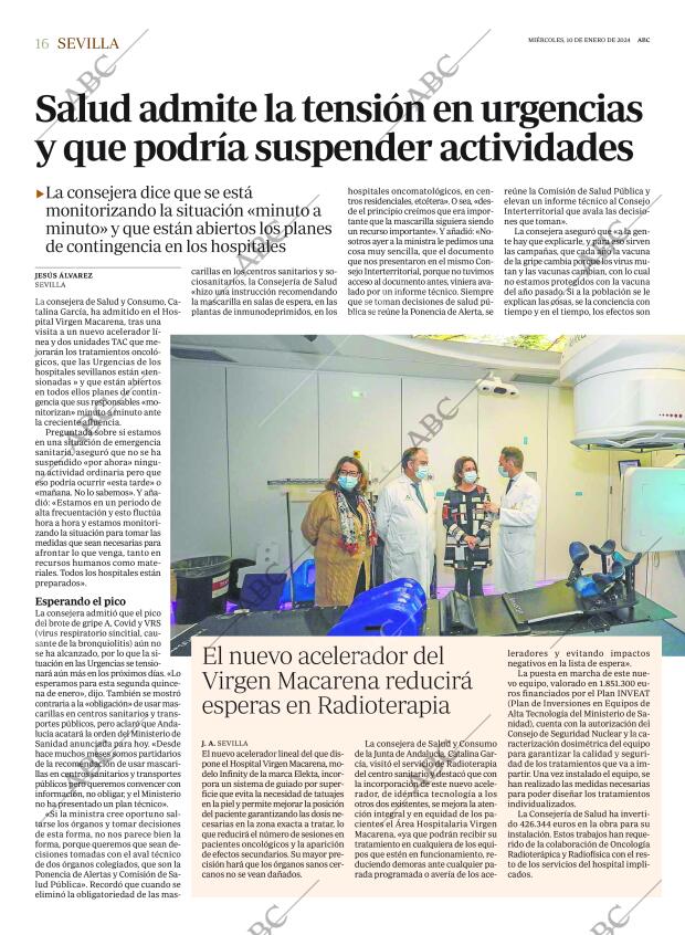 ABC SEVILLA 10-01-2024 página 16