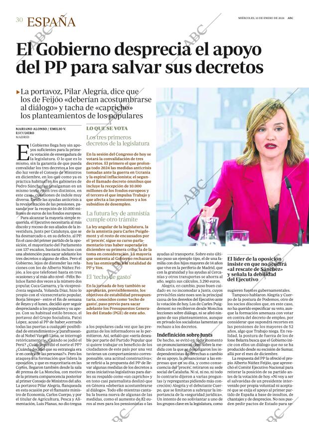 ABC SEVILLA 10-01-2024 página 30