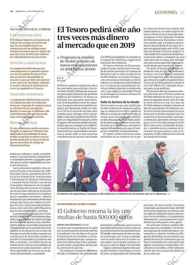 ABC SEVILLA 10-01-2024 página 45