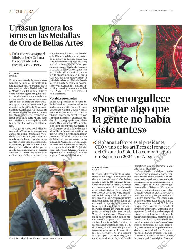 ABC SEVILLA 10-01-2024 página 54