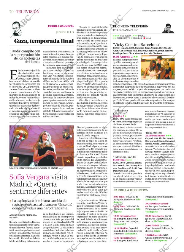 ABC SEVILLA 10-01-2024 página 70