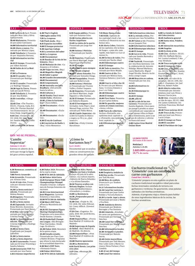 ABC SEVILLA 10-01-2024 página 71