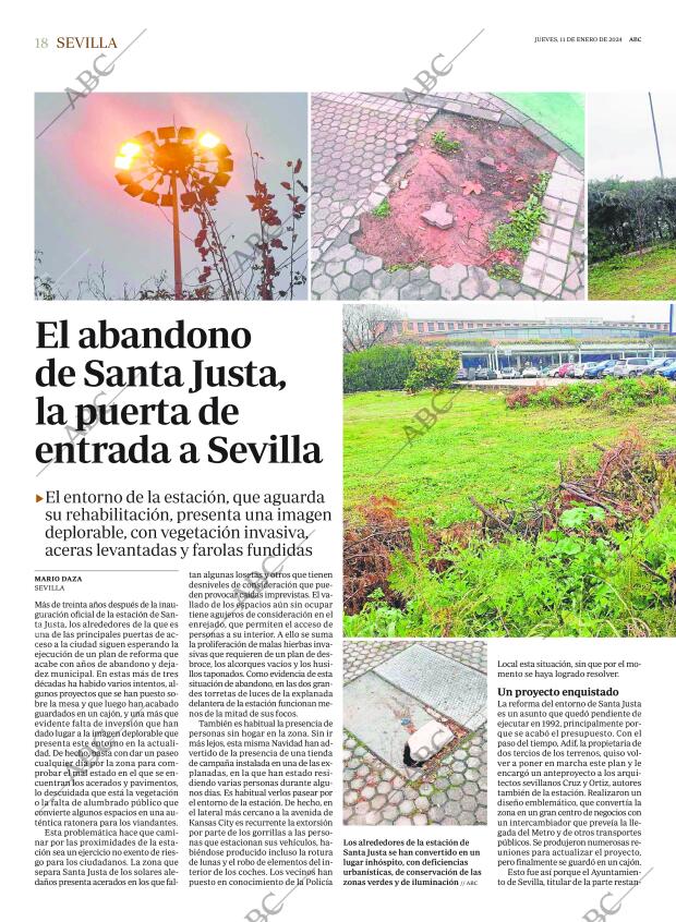ABC SEVILLA 11-01-2024 página 18