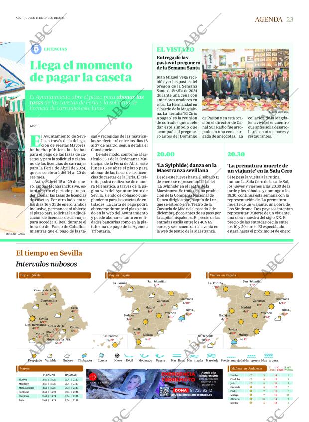 ABC SEVILLA 11-01-2024 página 23