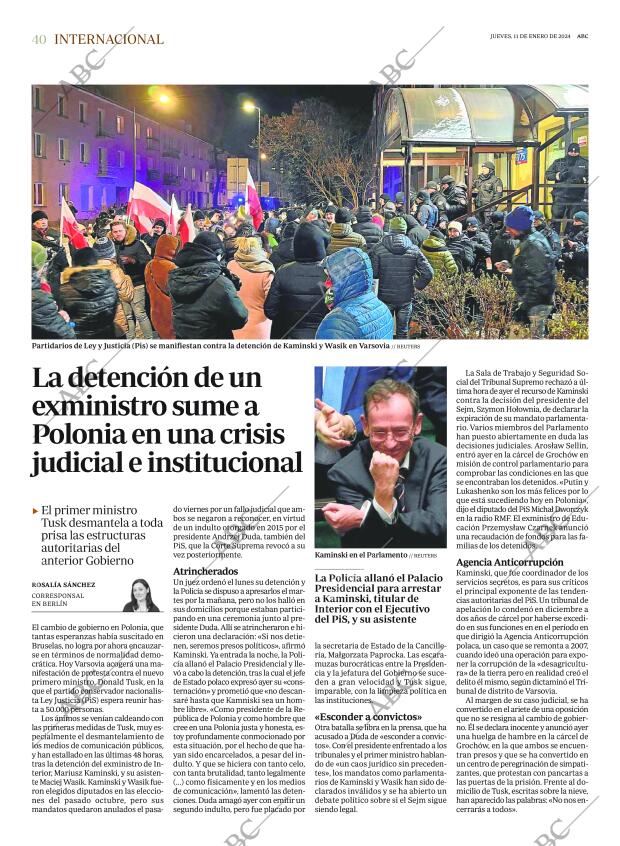ABC SEVILLA 11-01-2024 página 40