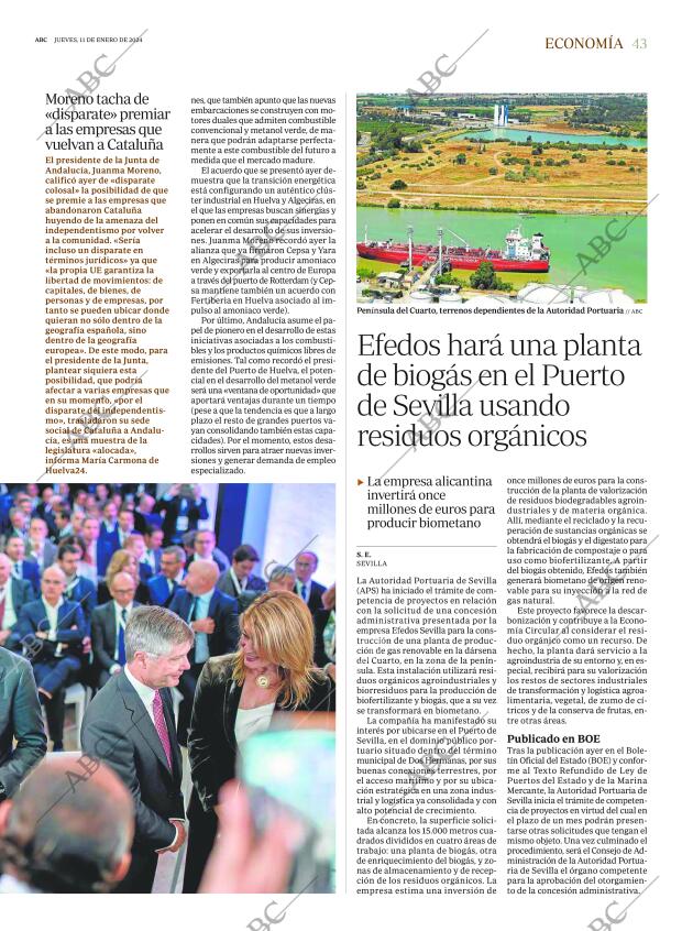 ABC SEVILLA 11-01-2024 página 43