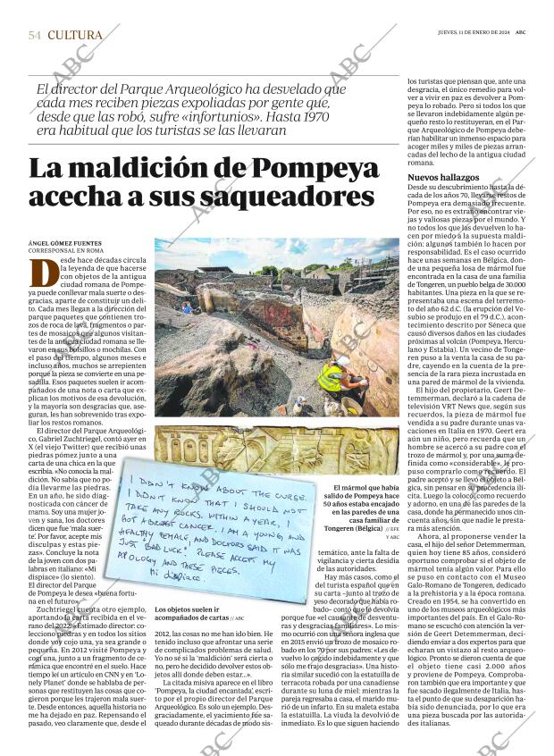 ABC SEVILLA 11-01-2024 página 54