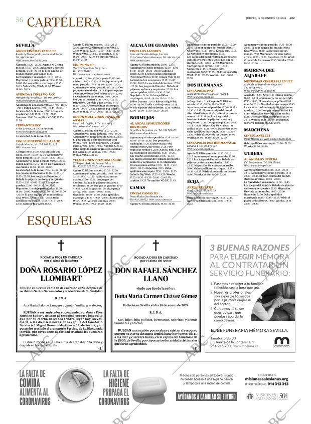 ABC SEVILLA 11-01-2024 página 56