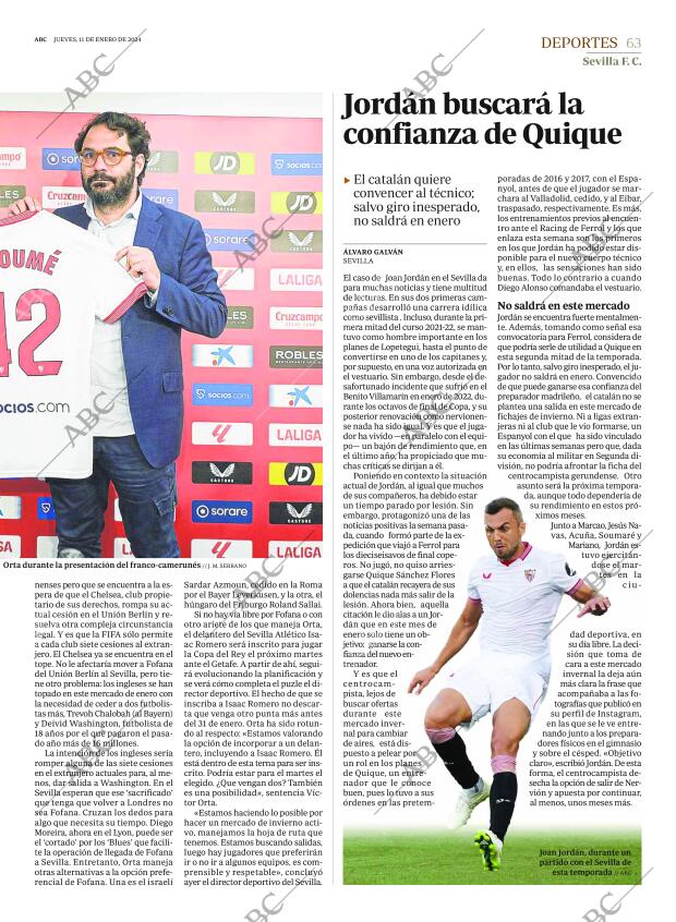 ABC SEVILLA 11-01-2024 página 63