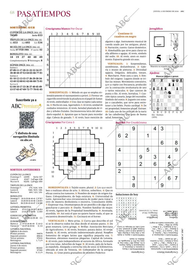ABC SEVILLA 11-01-2024 página 68