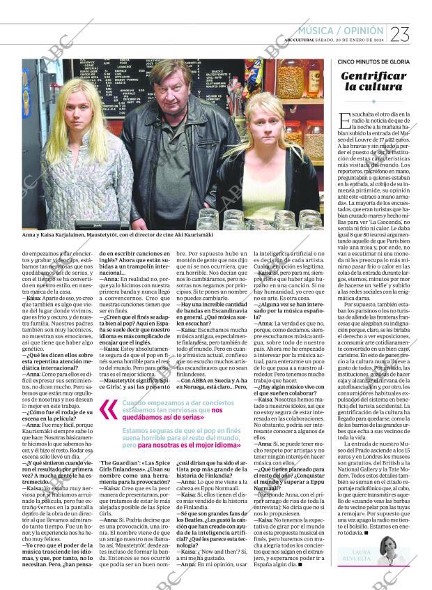 CULTURAL MADRID 20-01-2024 página 23