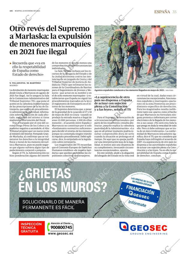 ABC SEVILLA 23-01-2024 página 35