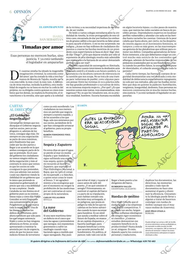 ABC SEVILLA 23-01-2024 página 6