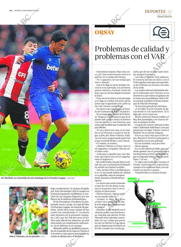 ABC SEVILLA 23-01-2024 página 63