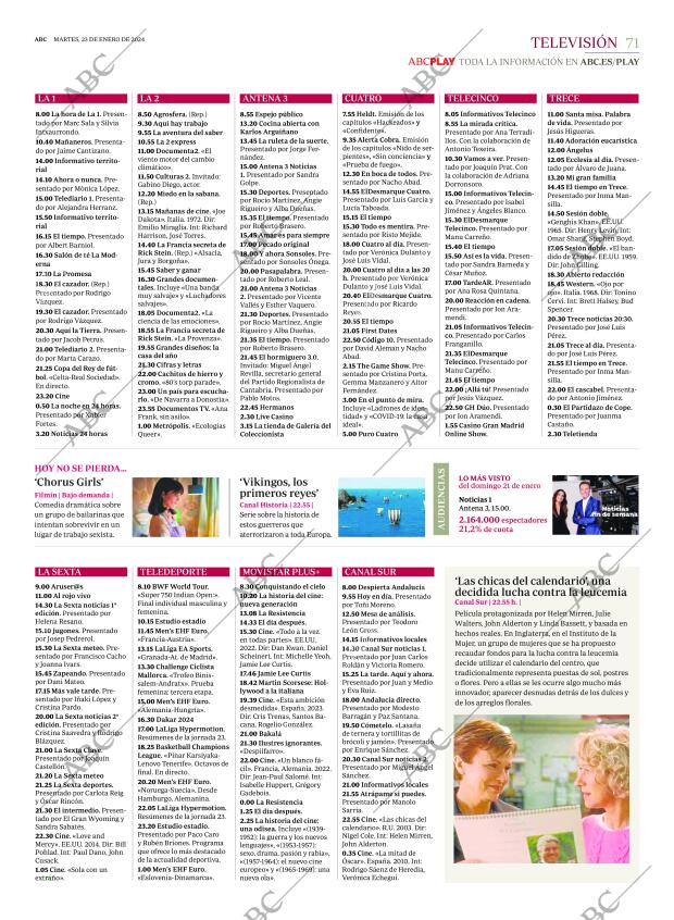 ABC SEVILLA 23-01-2024 página 71