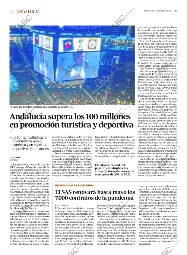 ABC SEVILLA 24-01-2024 página 26