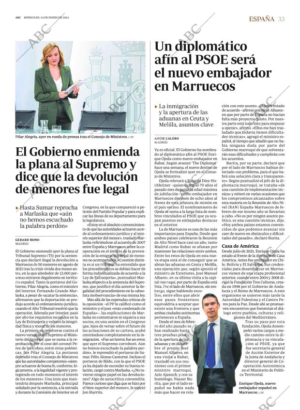ABC SEVILLA 24-01-2024 página 33