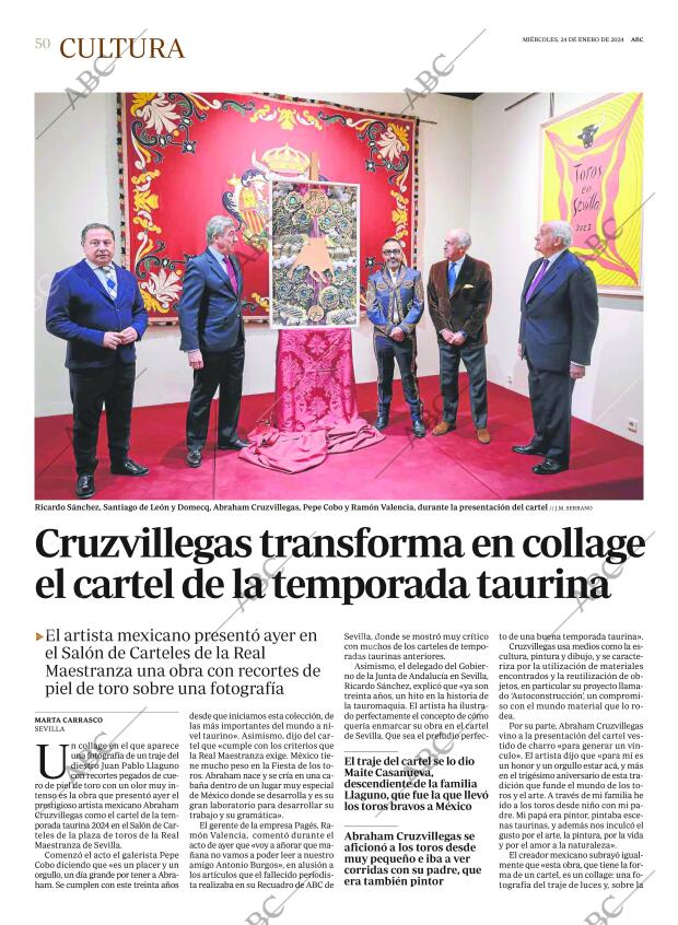 ABC SEVILLA 24-01-2024 página 50